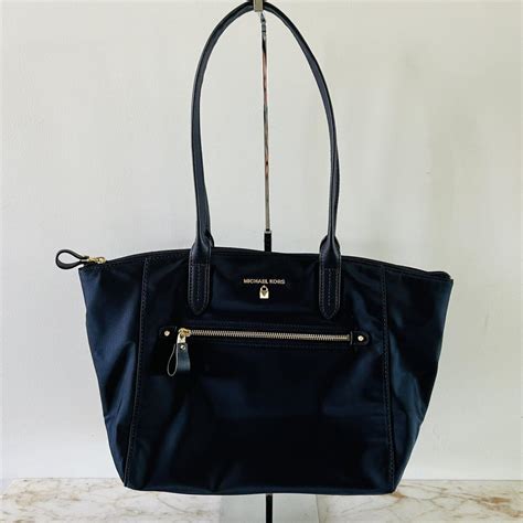 michael kors kelsey admiral|Kelsey Medium Nylon Tote Bag .